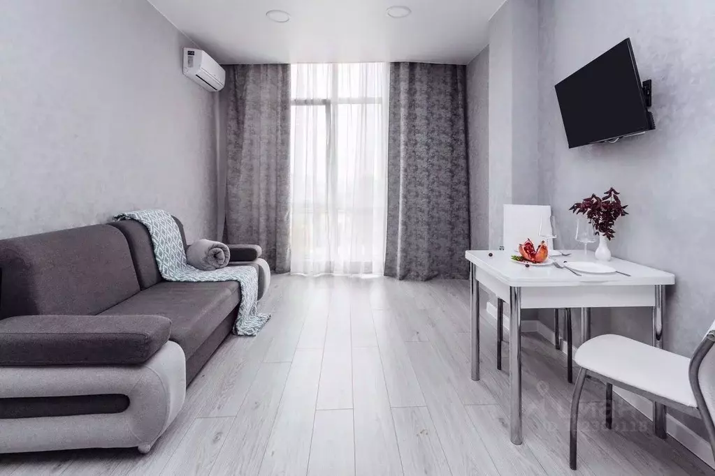 Студия Краснодарский край, Сириус пгт ул. Веселая, 82/1Б (30.0 м) - Фото 0