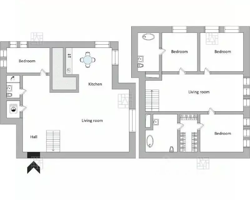 5-к кв. Москва Чапаевский пер., 3 (242.0 м) - Фото 2