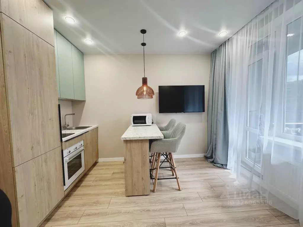 Студия Санкт-Петербург ул. Парфеновская, 7к1 (24.0 м) - Фото 2