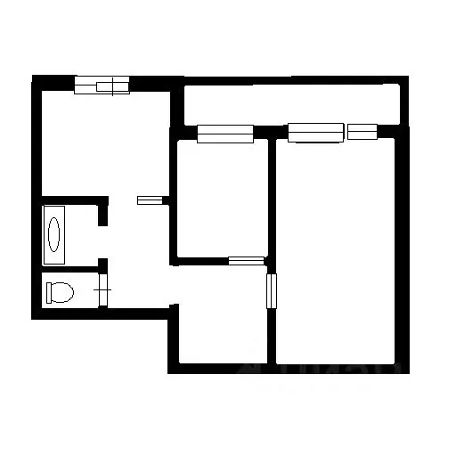 2-к кв. Санкт-Петербург просп. Сизова, 34/18 (51.3 м) - Фото 1