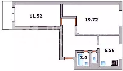 2-к кв. Москва Костромская ул., 12 (47.0 м) - Фото 1