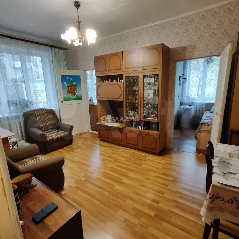 2-к. квартира, 40 м, 1/2 эт. - Фото 0