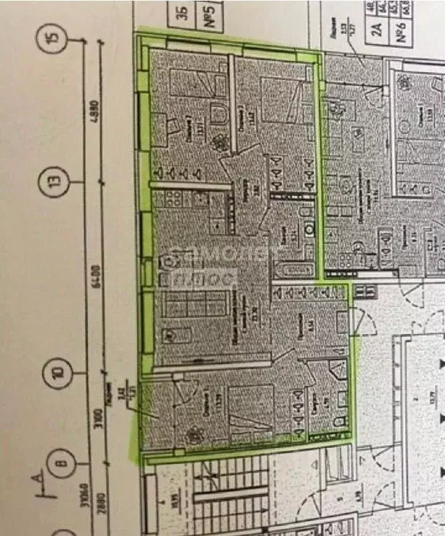 4-к кв. Свердловская область, Екатеринбург ул. Краснолесья, 54/4 (84.7 ... - Фото 2