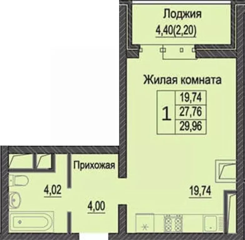 Студия Краснодарский край, Краснодар Фестивальный мкр, Солнечный мкр, ... - Фото 1
