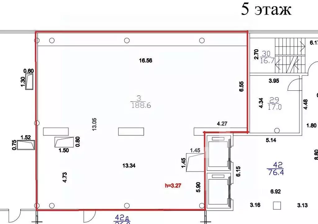 Помещение свободного назначения в Москва Каширское ш., 3К2С4 (189 м) - Фото 2