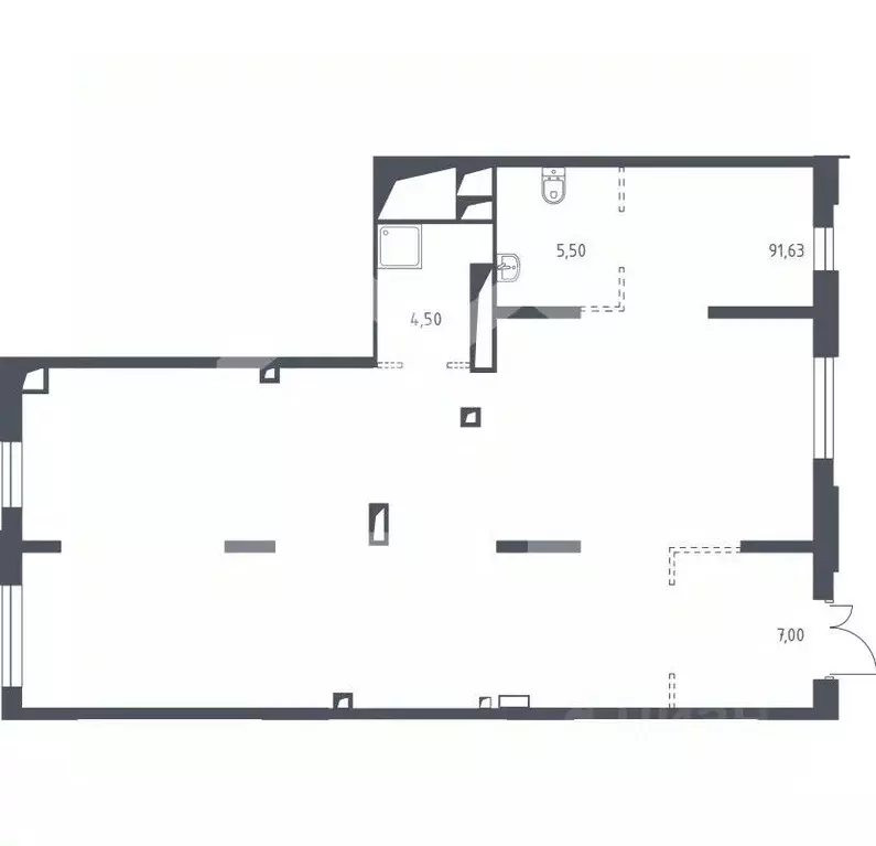 Помещение свободного назначения в Московская область, Химки городской ... - Фото 2