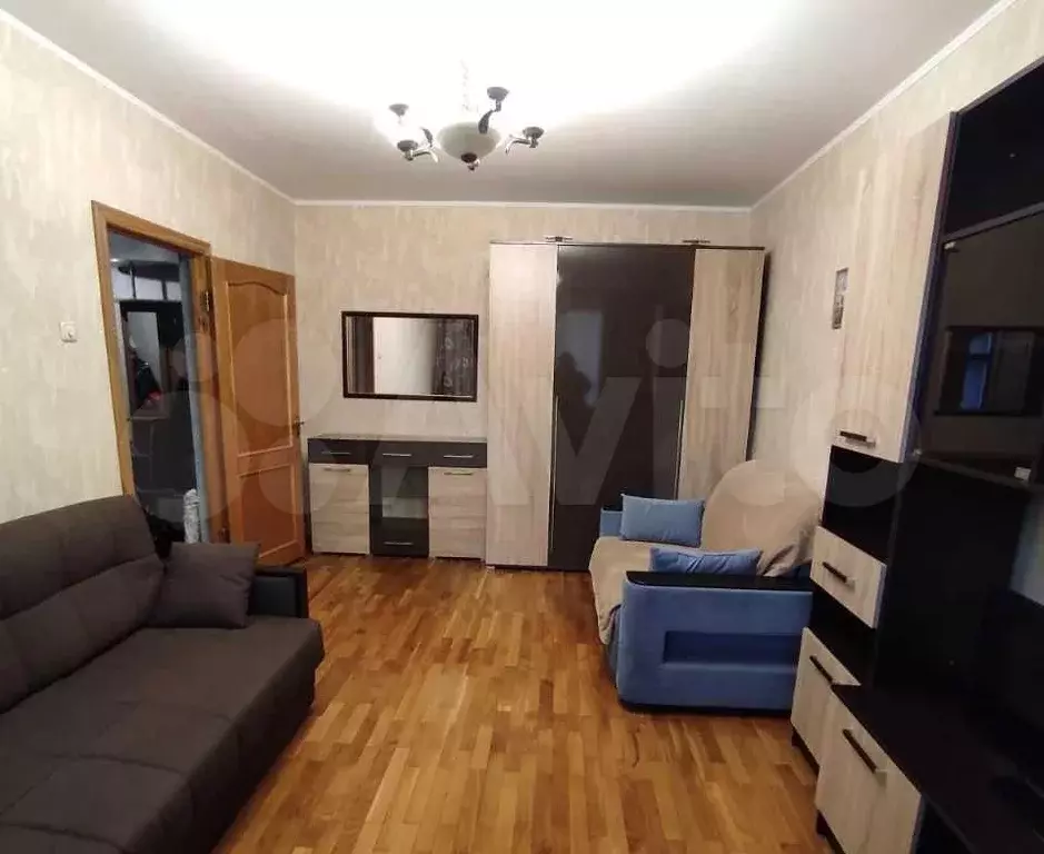 1-к. квартира, 40 м, 1/17 эт. - Фото 1