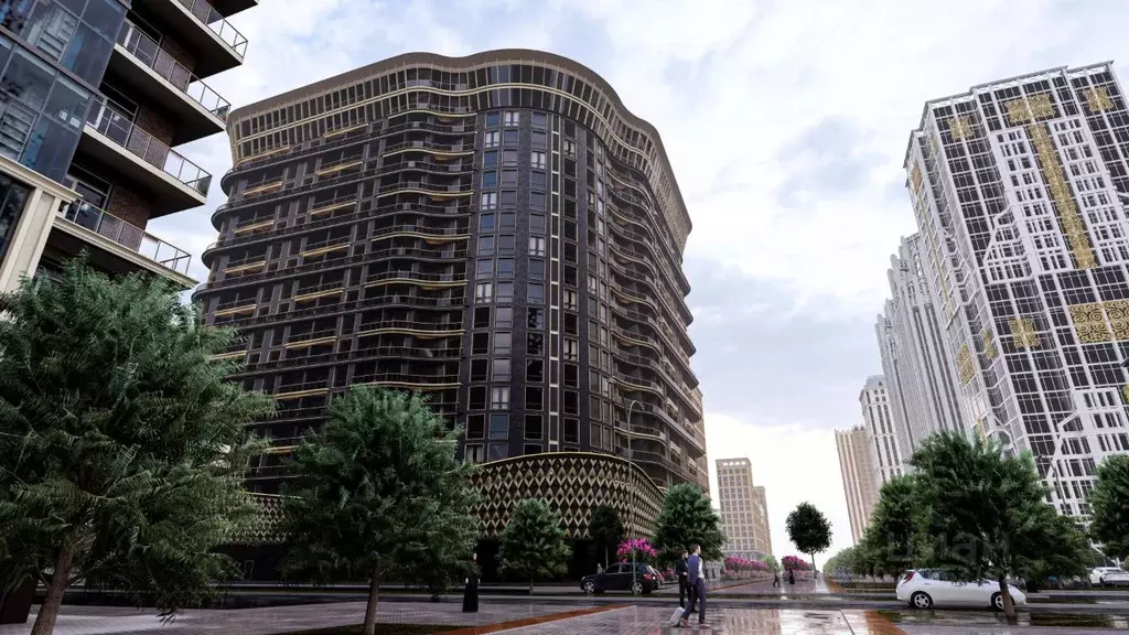 Студия Чеченская республика, Грозный просп. В.В. Путина, 1А (24.18 м) - Фото 1