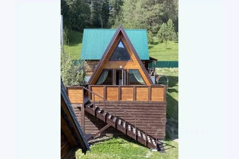 Дом в Алтай, Турочакский район, с. Артыбаш Телецкая ул., 91 (40 м) - Фото 0