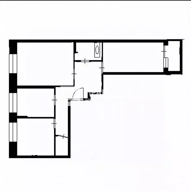 3-к кв. Московская область, Красногорск бул. Космонавтов, 8 (77.0 м) - Фото 2