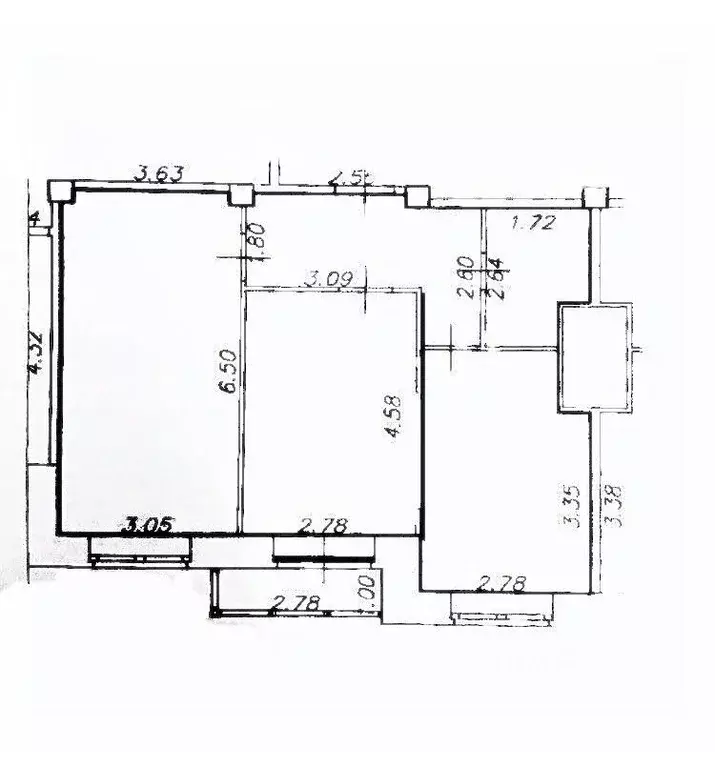 2-к кв. Ленинградская область, Кудрово г. Всеволожский район, ... - Фото 1