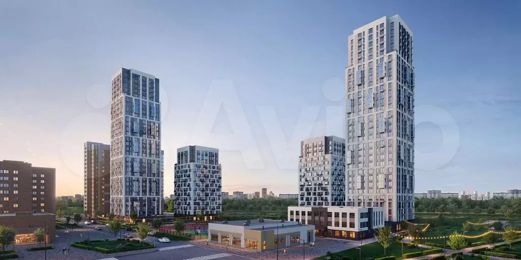 1-к. квартира, 32,8 м, 2/16 эт. - Фото 1