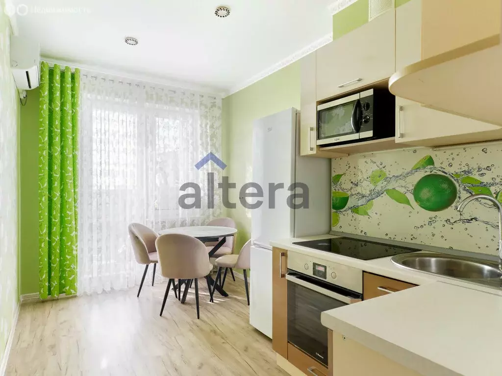 1-комнатная квартира: Казань, улица Аметьевская Магистраль, 16к1 (38.2 ... - Фото 0