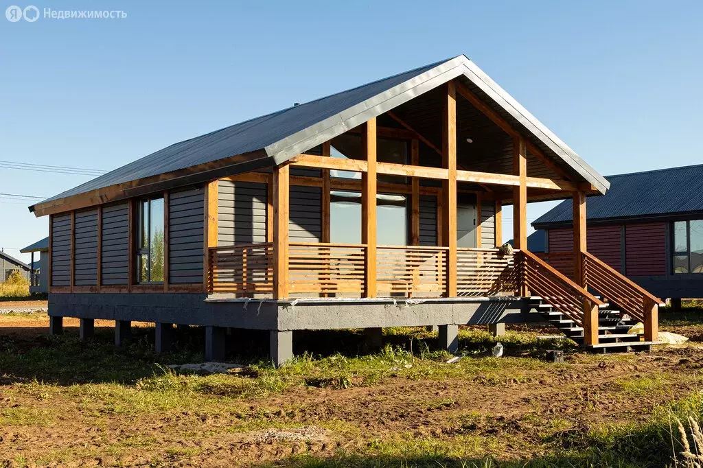 Дом в деревня Подшивалово, микрорайон Светлый, Дачная улица, 12 (75 м) - Фото 1