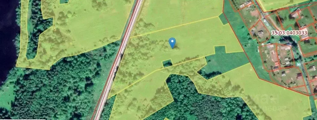 Участок в Вологодская область, Белозерский муниципальный округ, ... - Фото 2