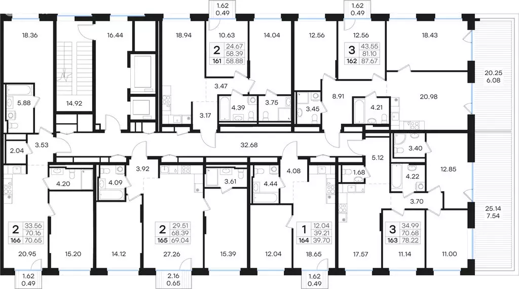2-комнатная квартира: Нижний Новгород, Нижегородский район (58.88 м) - Фото 1