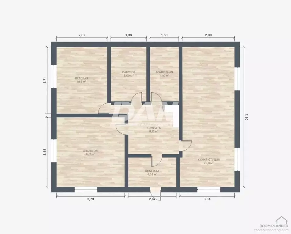 Коттедж в Челябинская область, Сосновский район, пос. Саргазы ул. ... - Фото 2