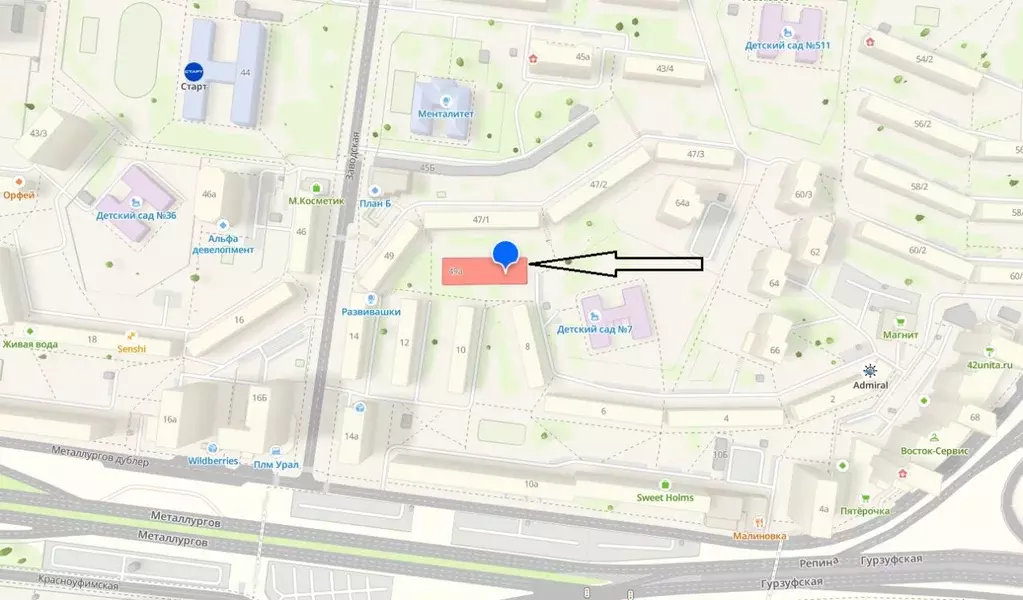 Гараж в Свердловская область, Екатеринбург ул. Заводская, 49А (30 м) - Фото 1