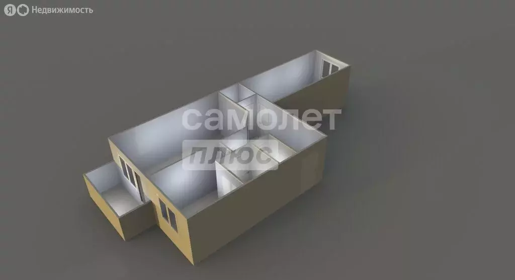 2-комнатная квартира: село Новый Быт, Новая улица, 28 (44.3 м) - Фото 1