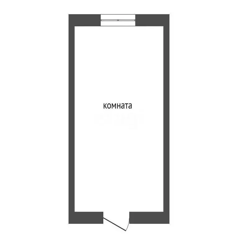 1к в -комнатной квартире (13 м) - Фото 1