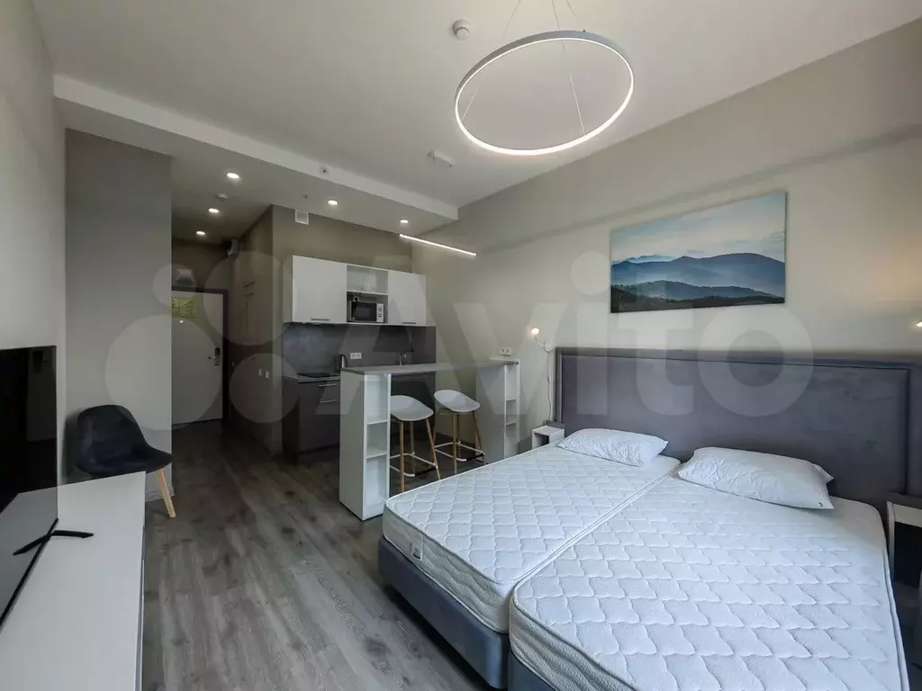Апартаменты-студия, 25 м, 10/14 эт. - Фото 1