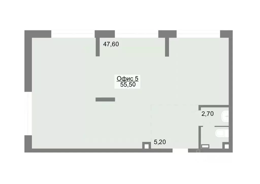 Офис в Свердловская область, Екатеринбург ул. Краснофлотцев, 40 (56 м) - Фото 1