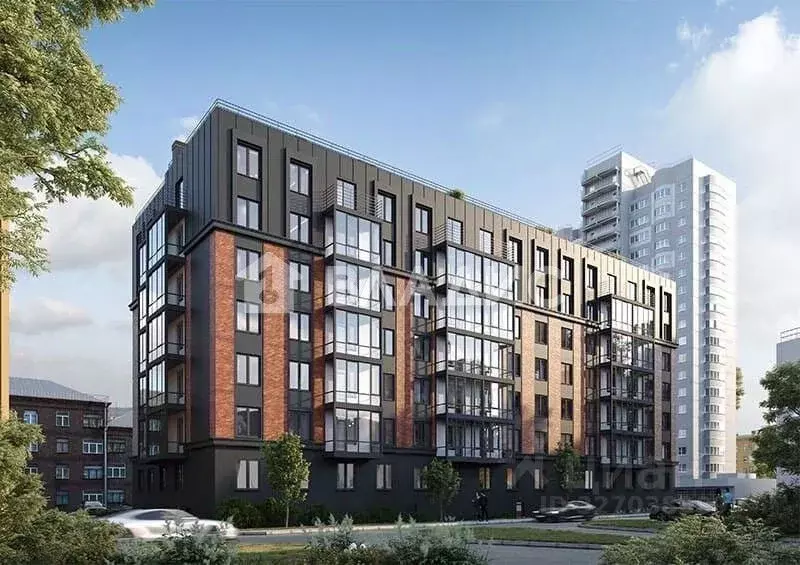 1-к кв. Калининградская область, Калининград Стекольная ул., 39 (40.6 ... - Фото 1