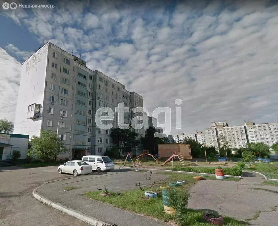 3-комнатная квартира: Хабаровск, микрорайон Южный, улица Ворошилова, ... - Фото 1
