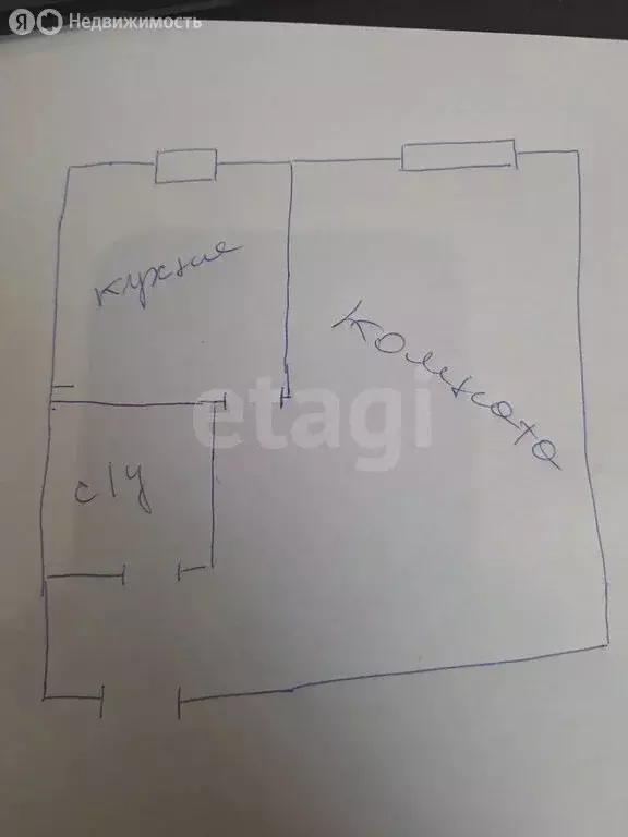 1-комнатная квартира: Муром, улица Чкалова, 8Б (31.3 м) - Фото 1