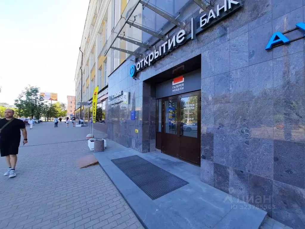 Помещение свободного назначения в Тверская область, Тверь просп. ... - Фото 2