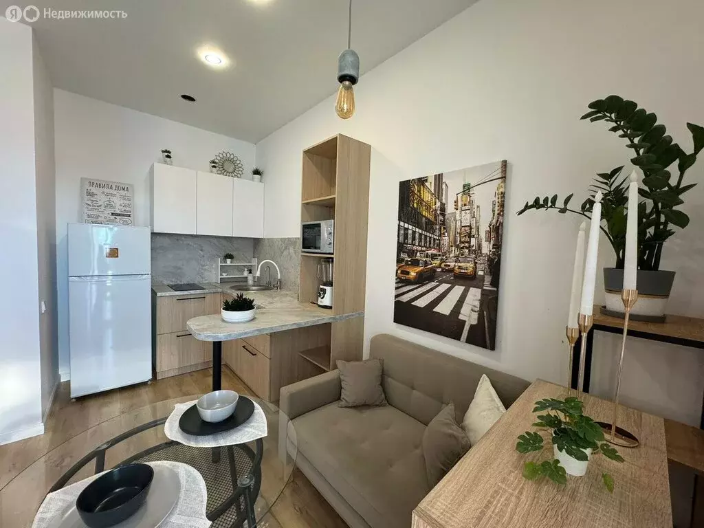 Квартира-студия: Новороссийск, улица Шевченко, 22 (32.1 м) - Фото 1