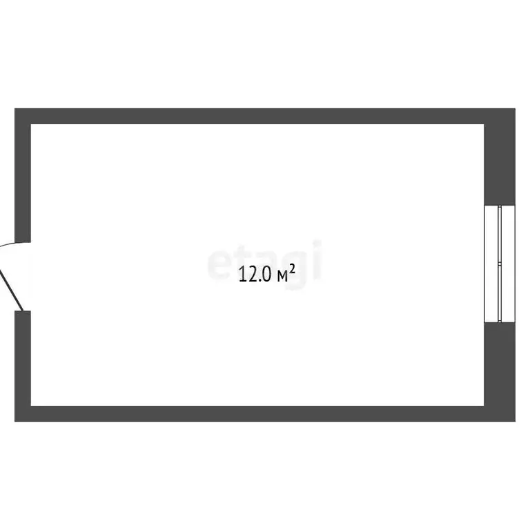1к в -комнатной квартире (12 м) - Фото 1