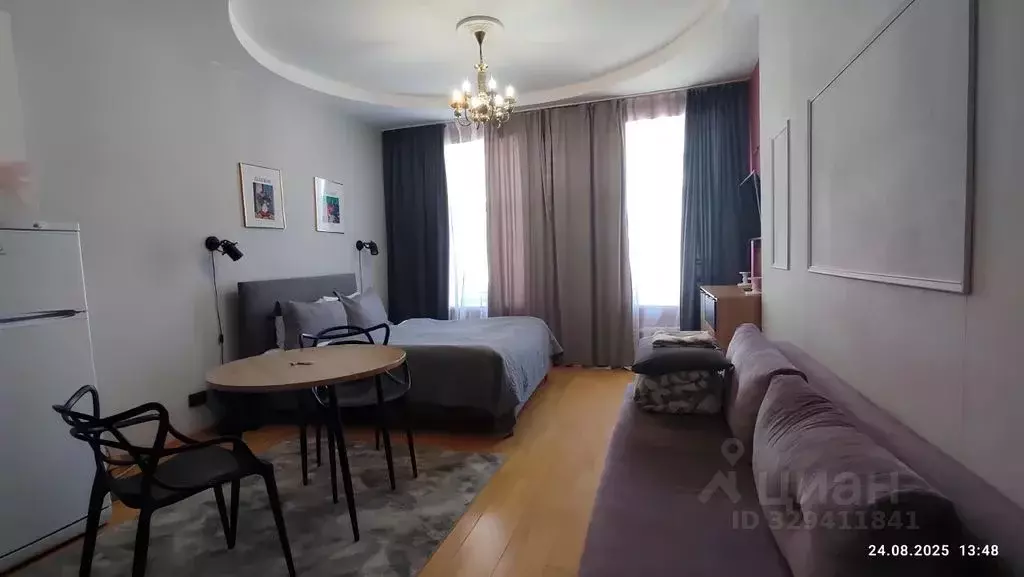 Студия Санкт-Петербург Английский просп., 17-19Т (28.0 м) - Фото 1