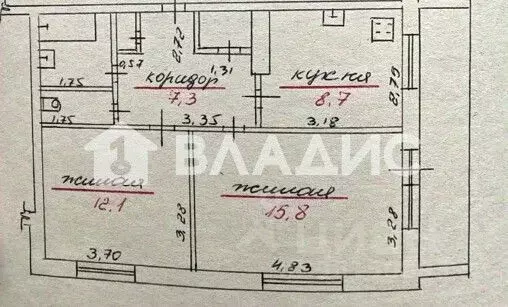 2-к кв. Карелия, Суоярвский муниципальный округ, с. Вешкелица ул. ... - Фото 2