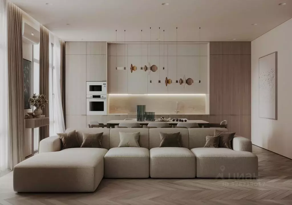 3-к кв. Москва Внуковское поселение, бул. Андрея Тарковского, 9 (86.1 ... - Фото 1