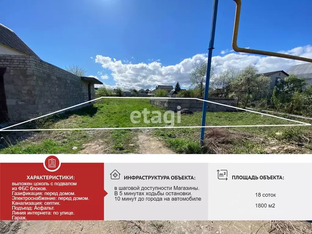 Участок в Белгородская область, Старооскольский городской округ, с. ... - Фото 1