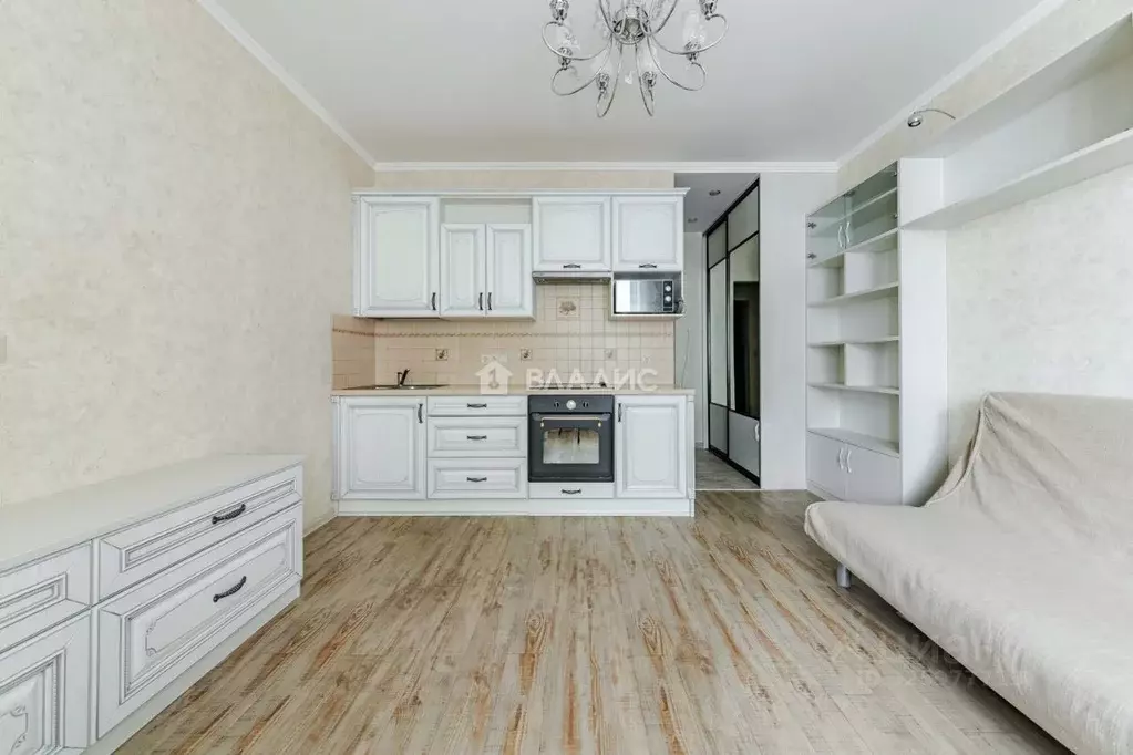 Студия Санкт-Петербург ул. Русановская, 19к2 (27.4 м) - Фото 1