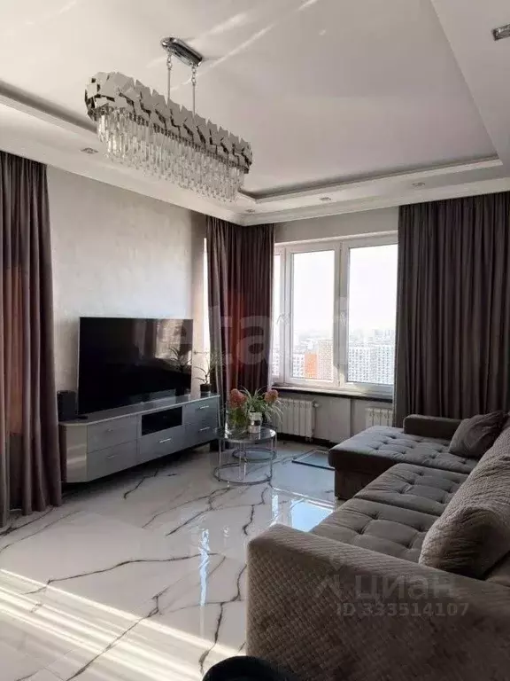 3-к кв. Москва Амурская ул., 1Ак4 (80.0 м) - Фото 2