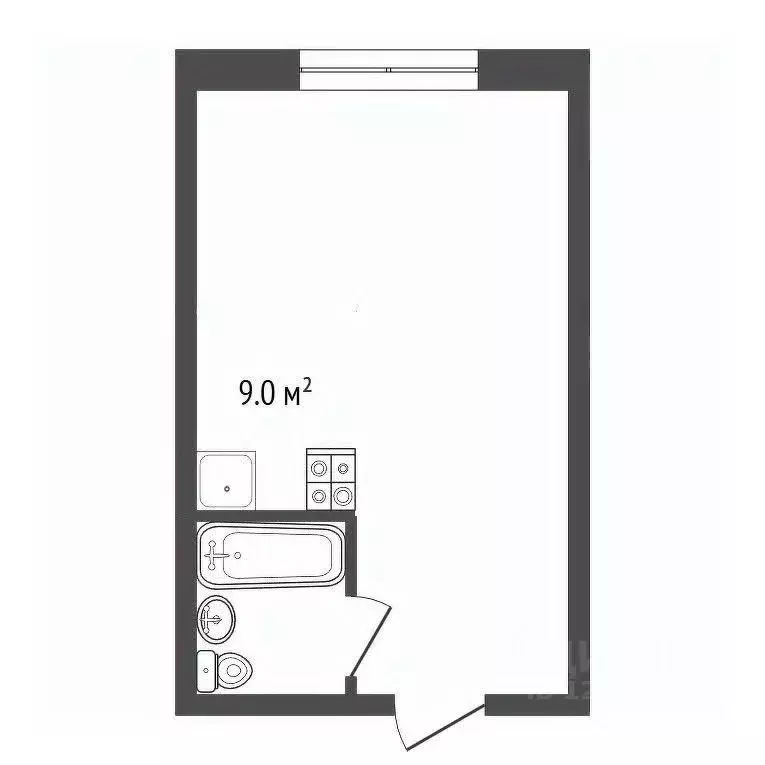 Студия Московская область, Химки просп. Мельникова, 5к1 (22.0 м) - Фото 2