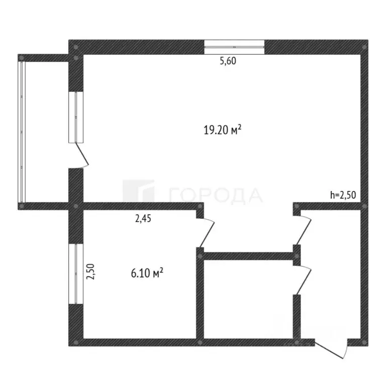 1-к кв. Кемеровская область, Прокопьевск Баргузинская ул., 131 (31.6 ... - Фото 2