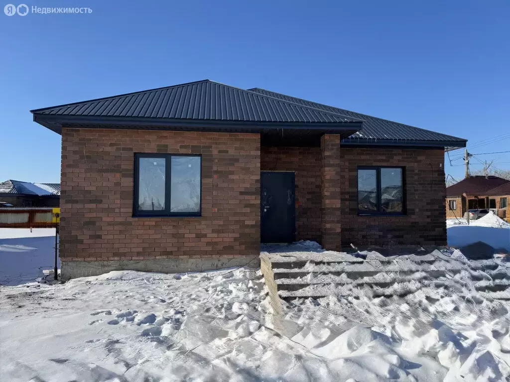 Дом в Ивановский сельсовет, ТСН Ивановское, Коммунальная улица (114.5 ... - Фото 1