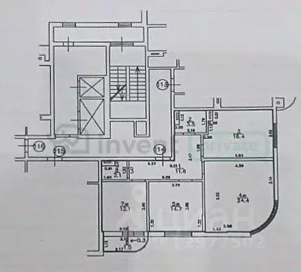 3-к кв. Калининградская область, Калининград Орудийная ул., 30 (84.8 ... - Фото 2