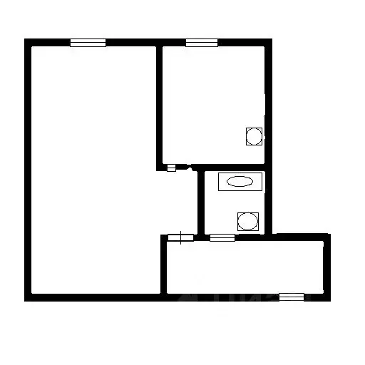 1-к кв. Тюменская область, Тюмень ул. Энергетиков, 53 (34.0 м) - Фото 1