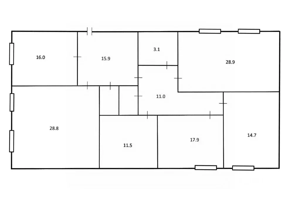 4-к кв. Татарстан, Казань ул. Некрасова, 15А (147.6 м) - Фото 1