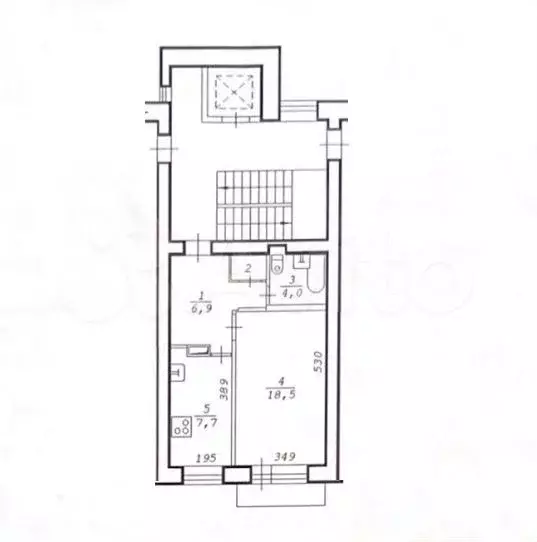 1-к. квартира, 38,1 м, 3/9 эт. - Фото 0