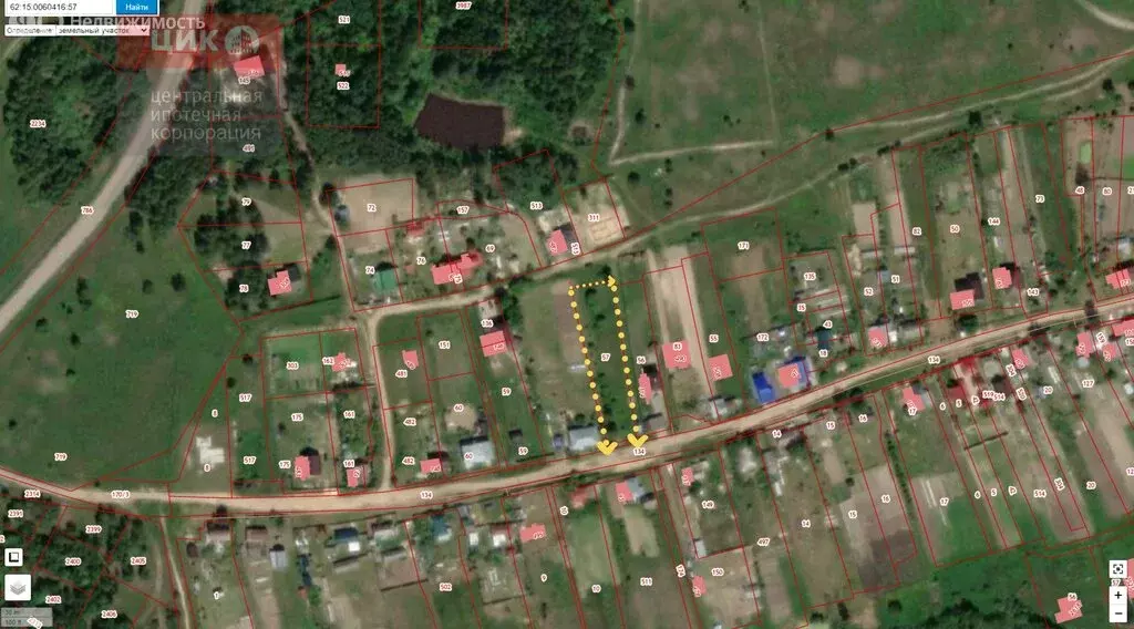 Участок в Рязанский муниципальный округ, деревня Гнетово (20 м) - Фото 1