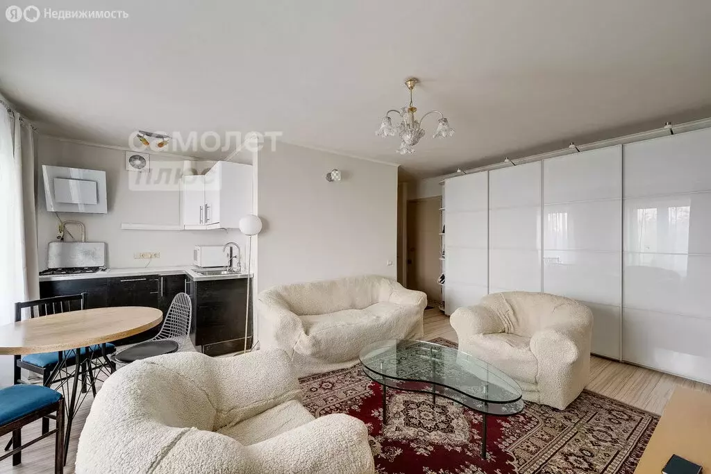 2-комнатная квартира: Москва, улица Свободы, 97с1 (46.6 м) - Фото 1