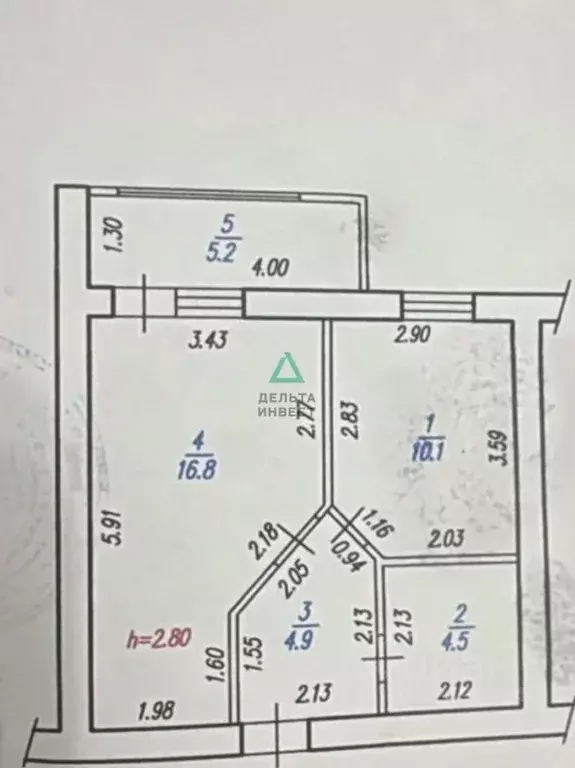 1-к кв. Башкортостан, Уфа ул. Цюрупы, 158/2 (41.0 м) - Фото 2