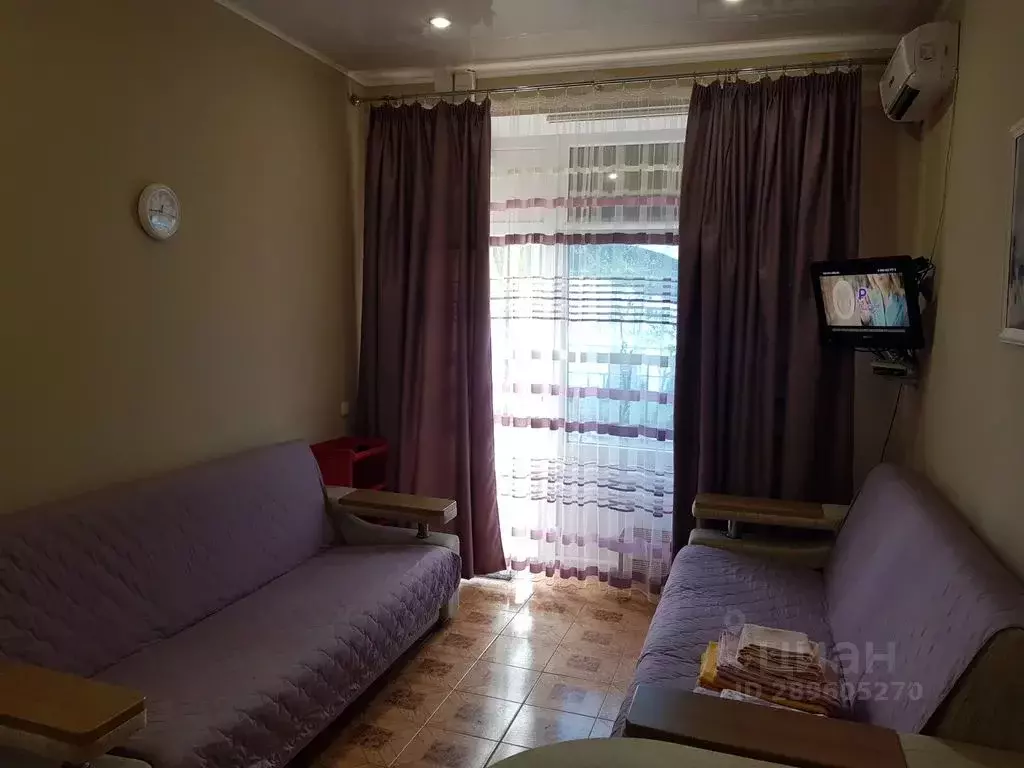 1-к кв. Крым, Алушта муниципальный округ, пос. Семидворье, Дельфин мкр ... - Фото 1