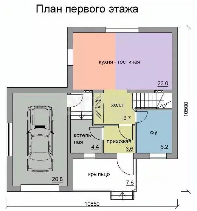 Дом в Вологодская область, Вологда ул. 7-я Садовая, 40 (103 м) - Фото 2
